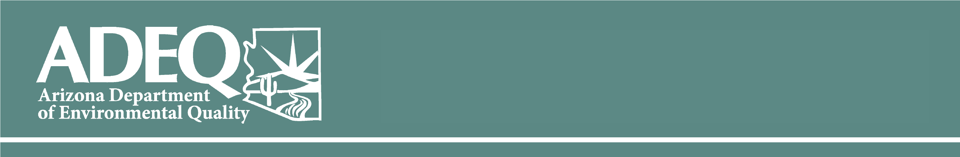 Arizona Department of Environmental Quality (ADEQ) Western States Intro